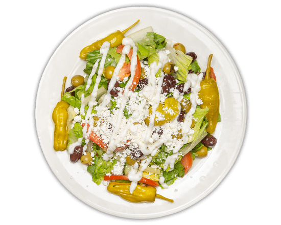 Greek salad in Downey, California.